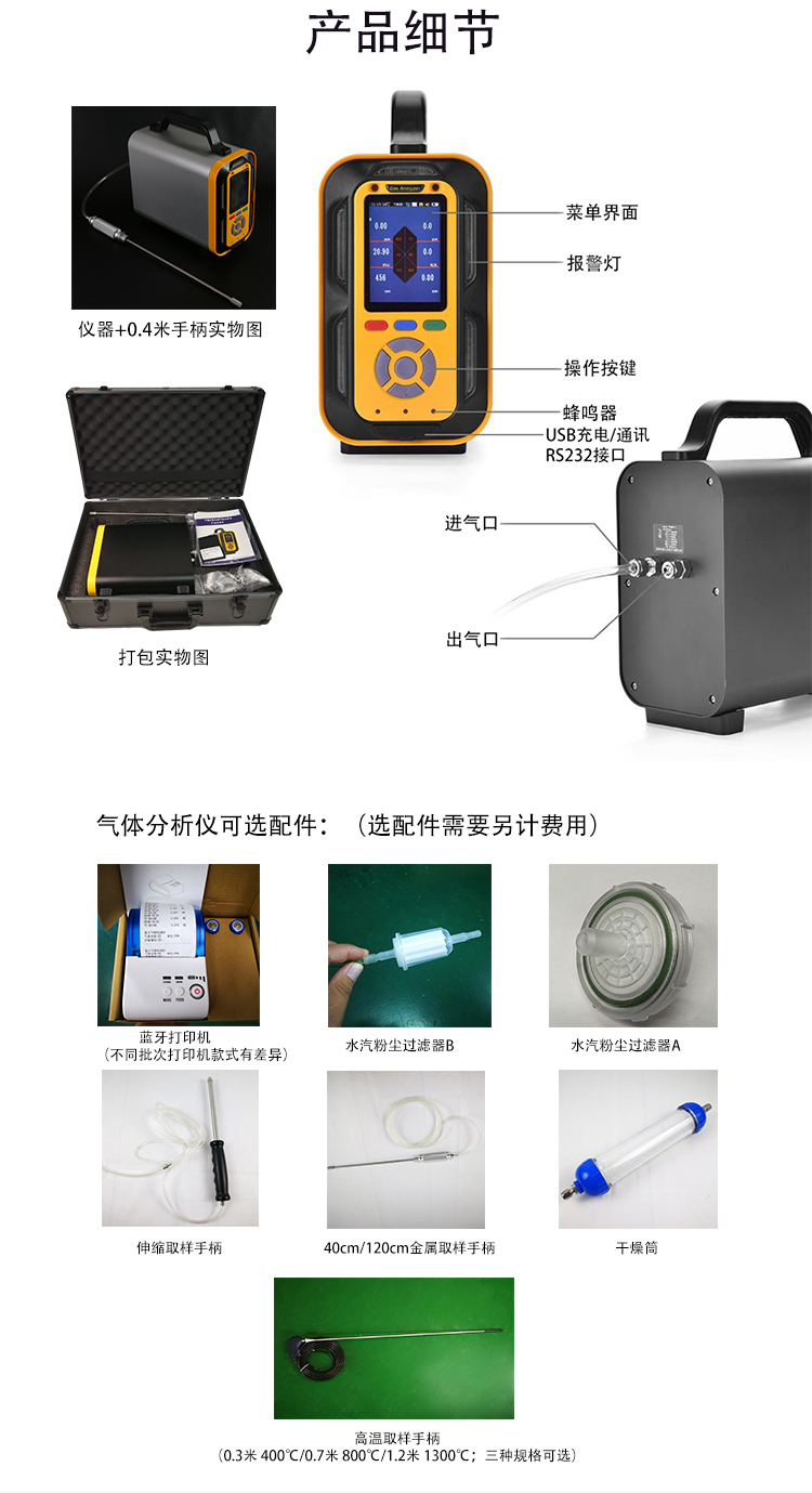 便攜移動(dòng)式廠界氣體檢測儀